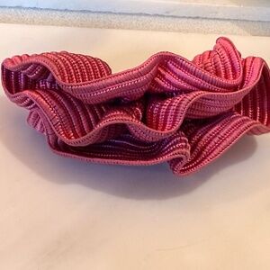 Debra Moises Pink Silk Hair Clip